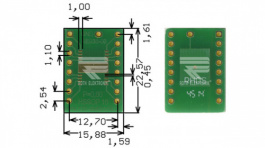 RE938-03, Prototyping board FR4 Epoxide + chem. Au, Roth Elektronik