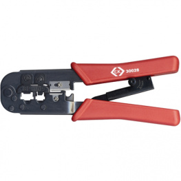 430028, Crimping Pliers for Modular Plugs Modular plugs RJ45, RJ12,, C.K Tools (Carl Kammerling brand)