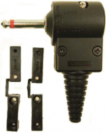 CL2076S, Вилка; Jack 6,3мм; stereo; угловой 90°; Серия: Jumbo; 15мм, Cliff