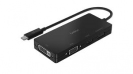 AVC003BTBK, Adapter, USB-C Plug - DisplayPort Socket/DVI Socket/HDMI Socket/VGA Socket, BELKIN