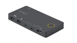 SV221HUC4K, 2-Port KVM Switch with Audio, HDMI/USB-C, 3840 x 2160, StarTech.com