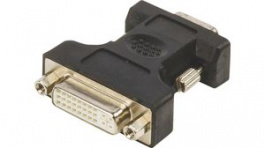 CCGP32901BK, Adapter, VGA Plug, DVI-I 24+5-Pin Socket, Nedis (HQ)