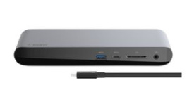 F4U097VF, Docking Station Thunderbolt 3 - Audio/DisplayPort/RJ45/Thunderbolt 3/USB-A/USB-C, BELKIN