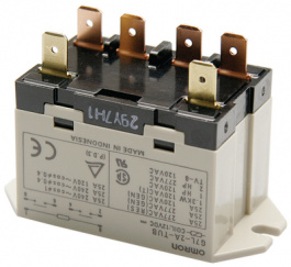 G7L-2A-TUB 24VDC, Industrial Relay 24 VDC 1.9 W, Omron