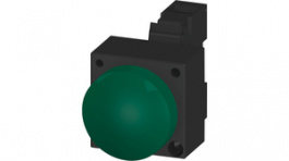 3SB32486BA40, Indicator with LED, Plastic, green, Siemens