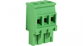RND 205-00376, Female Connector 3 Poles, 5.08 mm Pitch, RND Connect