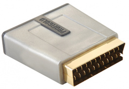 PROD730, SCART to RGB adapter SCART plug - 3x RCA jack m - 3x f, PROFIGOLD