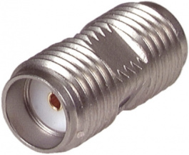 31 SMA-50-0-1/111 NE, Straight Adapter, SMA Socket - SMA Socket, 50Ohm, Huber+Suhner