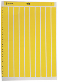 KLE 0917PG, Labels Yellow, Elbro