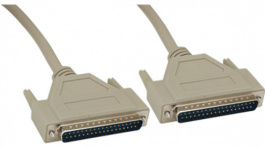 VLCP52500I10, D-SUB Cable 37-Pin Male - Male 1 m, Valueline