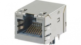 93462-8320, Гнездо; RJ45; MXMag; PIN: 8; экранированный; позолота; THT; на PCB, Molex
