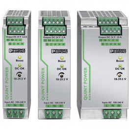 2866763, Switched-Mode Power Supply Adjustable, 24 VDC/10 A, 240 W, Phoenix Contact