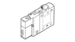CPE14-M1BH-3GLS-1/8, Solenoid Valve, 8bar, 24VDC, 3/2, G1/8", Festo