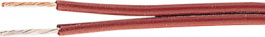 SIAF/Z 2X0,75 MM CU RED, Stranded wire 0.75 mm2 24 x diam. 0.20 mm red Silicone, ICC Italian Cable Company