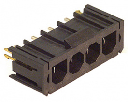 43160-2104, Straight header 4PPin header single row, straight, Molex