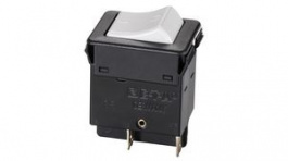 3130-F120-P7T1-W02Q-1A, Thermal Circuit Breaker, 2-Pole, Panel Mount, 1A, IP00/IP40, ETA