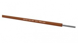 090260702 [250 м], Stranded Wire mPPE 0.14mm\x1a Tinned Copper Brown 250m, Kabeltronik