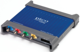 PS3404DMSO, PC Oscilloscope 4x70 MHz 0.25 GS/s, Pico Technology