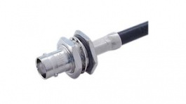 24 BNC-50-3-25/133 NE, RF Connector, BNC, Brass, Socket, Straight, 50Ohm, Crimp Terminal, Huber+Suhner