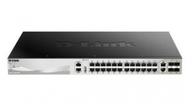 DGS-3130-30TS/SI, Ethernet Switch, RJ45 Ports 26, 10Gbps, Layer 3 Managed, D-Link