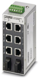 FL SWITCH SFN 6GT/2SX, Industrial Ethernet Switch 6x 10/100/1000 RJ45 2x SC (multi-mode), Phoenix Contact