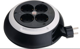 COMFORT-LINE, Extension Cable Reels, Horizontal 3 m F (CEE 7/4), Brennenstuhl