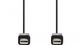 CCGP37500BK20, Mini DisplayPort Cable Mini DisplayPort Male - Mini DisplayPort Male 2m, Nedis (HQ)