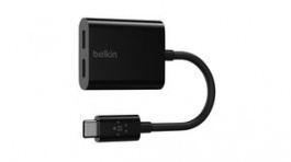 F7U081BTBLK, Adapter, 60W, USB-C Plug - USB-C Socket, BELKIN