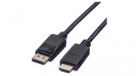11.44.5780, Video Cable, Green, DisplayPort Plug - HDMI Plug, 1920 x 1200, 1m, Roline
