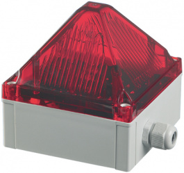 QUADRO F123G/3D 230V AC RO, Ex-flashlight, red, Pfannenberg