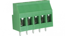 RND 205-00290, PCB Terminal Block 5 Poles, 5.08 mm Pitch, RND Connect