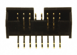5103311-3, Pin header DIN 41651 16, Male, TE Connectivity