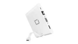D31729, Docking Station, USB-C Plug, Bus-Powered, 100W, Ports Total 9, Dicota