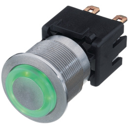 1241.6834.1122000, Переключатель: антивандальный; Положения: 2; DPST-NO; 12A/250ВAC, Schurter