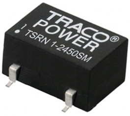 TSRN 1-24150SM, Преобразователь: DC/DC; Uвх: 16,5?42В; 15ВDC; Iвых: 1А; SMD; 1,7г, Traco Power