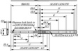 DZ0204-0016 [2 шт] Telescopic Slide 406.0 mm