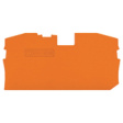2016-1292 End plate 2-wire;orange