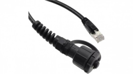 67PAC-010-K, Ethernet Cable CAT5e SF/UTP 1 m Black, Bel Stewart