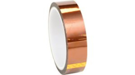 RND 605-00040, High Temperature Masking Tape 12 mm x 33 m Amber, RND Lab