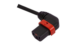 IL13P-L/A-C14-H05-3100-200, IEC Power Lead H05VV-F IEC 60320 C14 IEC 60320 C13 2m, Schaffner