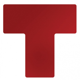 104460, Floor Corner Marks, T-shaped PU=1 PAK, Brady