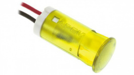 QS123XXY12, LED Indicator yellow 12 VDC, APEM