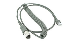 25-71918-01R, USB Cable, VC5090 to LS3408, Coiled, 2.7m, Suitable for VC5090/DS3578/DS3508, Zebra