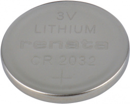 CR2032 MFR.IB, Button cell battery,&nbsp;&nbsp;Lithium Manganese Dioxide, 3 V, 225 mA, Renata