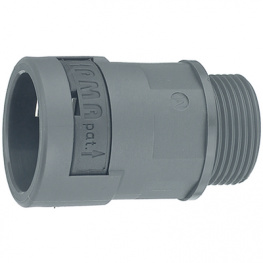 SVNV-M406GT, Conduit fittingNW36 M40 x 1.5 grey straight, PMA AG (Cable protection)