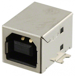 62910416121, Socket, horizontal USB B 4P SMD, WURTH Elektronik