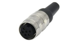 RND 205-01417, Mini Connector Socket 6 Contacts, 5A, 250V, IP67, RND Connect