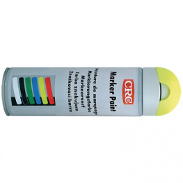MARKER PAINT, LEUCHTGELB, Marker spray Spray 500 ml, CRC