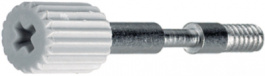 1-1393561-9, V42254-A112-V9 Knurled screw Grey UNC 4-40, TE Connectivity