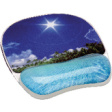 9202601 Photo Gel wrist support with mouse pad, beach design -